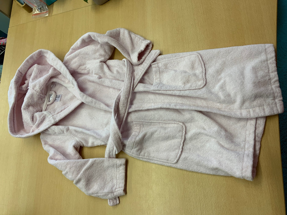Bademantel 110/116 Rosa