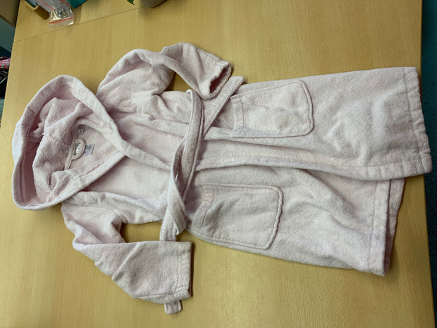 Bademantel 110/116 Rosa