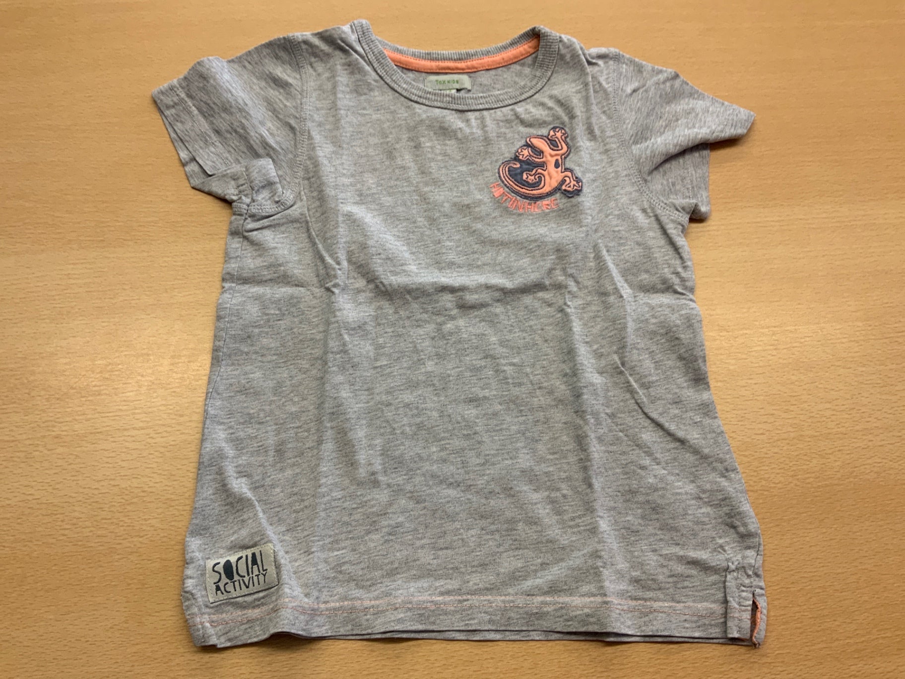 T-Shirt 98/104 Grau