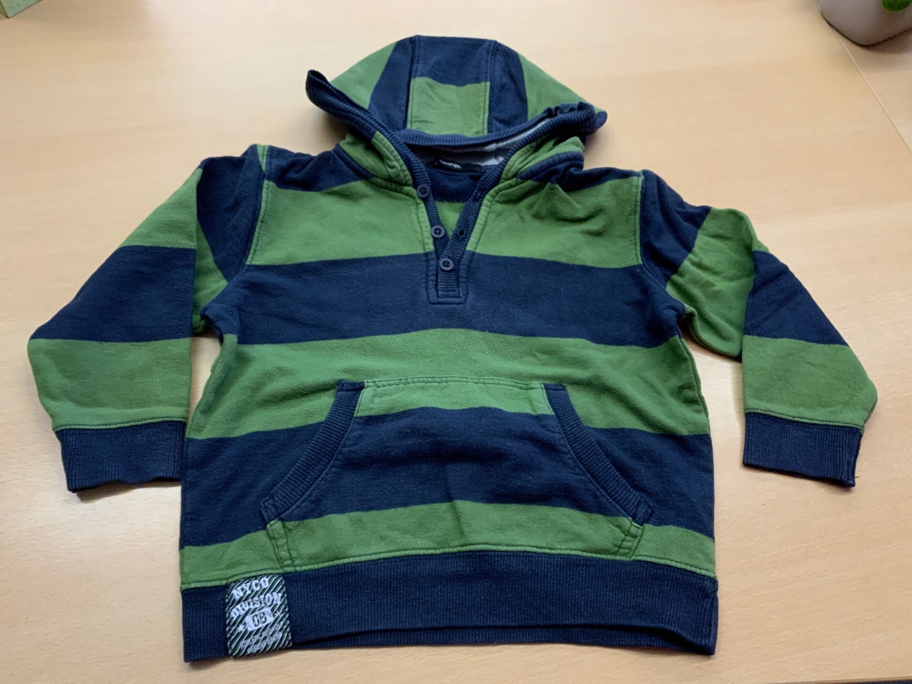  Pullover 104/110 Blau und Grün