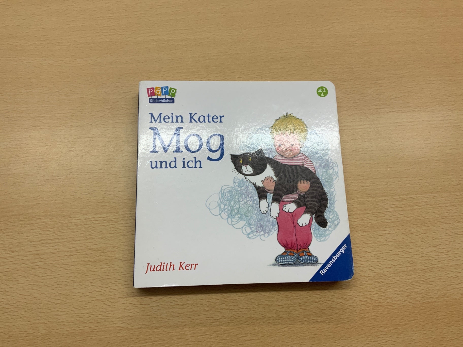 Ravensburger Kinderbuch mein Kater Mog und ich Weiß
