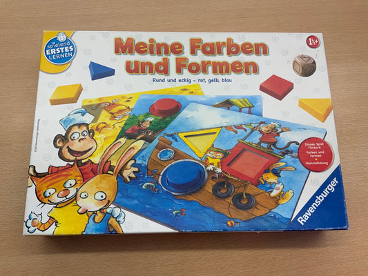 Ravensburger Brettspiel Farben und Formen Verschiedene Farben