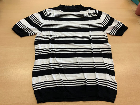 Pullover L Schwarz und Weiß