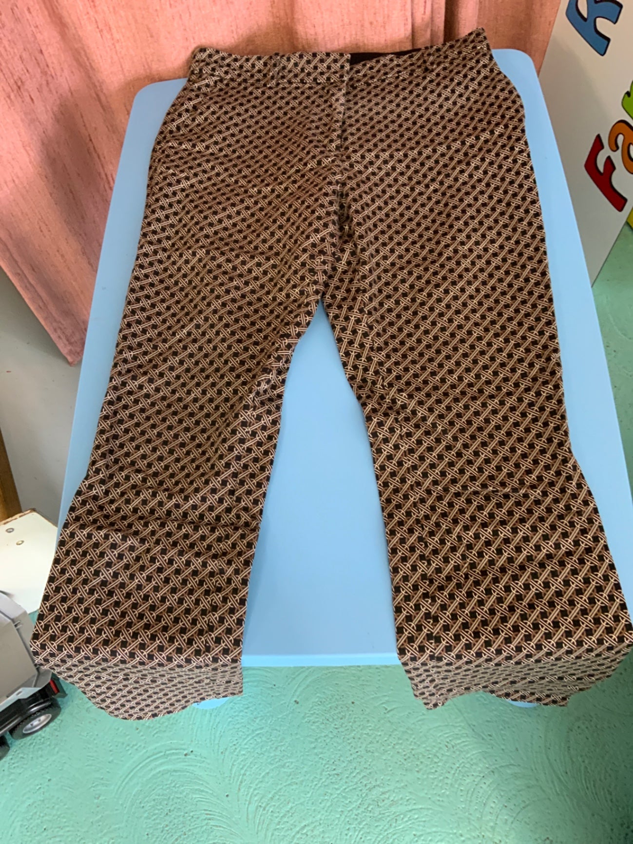 Hose 40 Braun und Schwarz