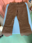 Hose 40 Braun und Schwarz