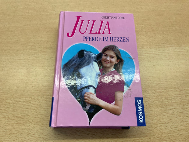 KOSMOS Buch Julia Pferde im Herzen Pink
