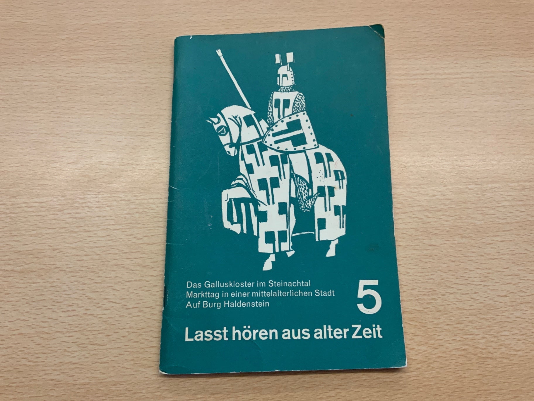 Buch lasst hören aus alter Zeit Blau