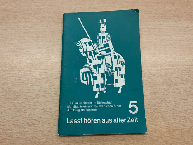 Buch lasst hören aus alter Zeit Blau