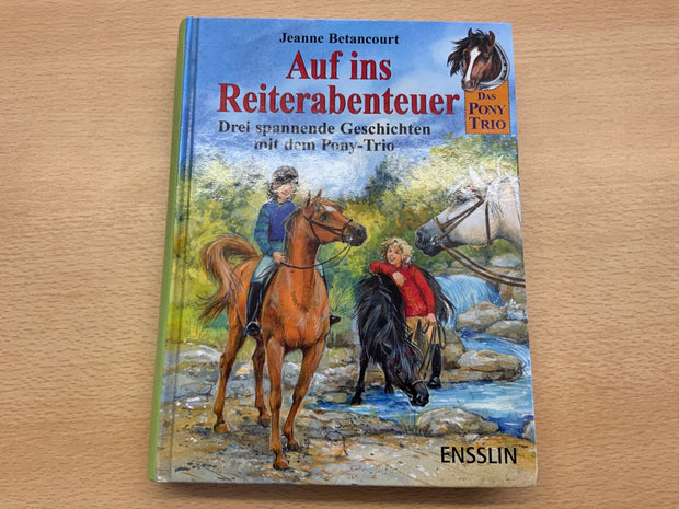 Ensslin Buch auf ins Reiterabenteuer Bunt