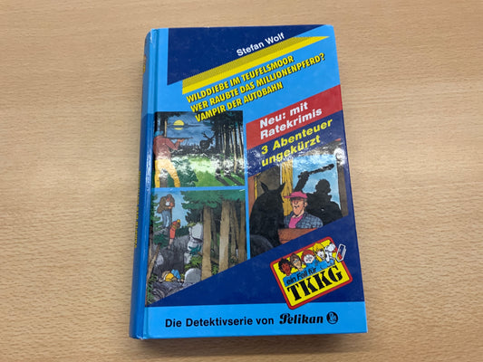 Pelikan Buch ein Fall für TKKG Bunt