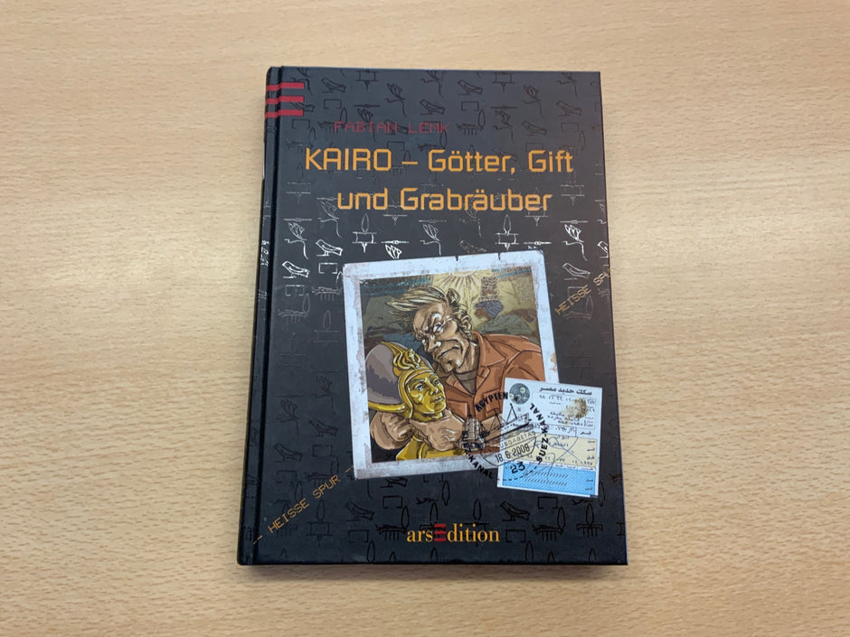 arsEdition Buch Kairo Schwarz, Bunt