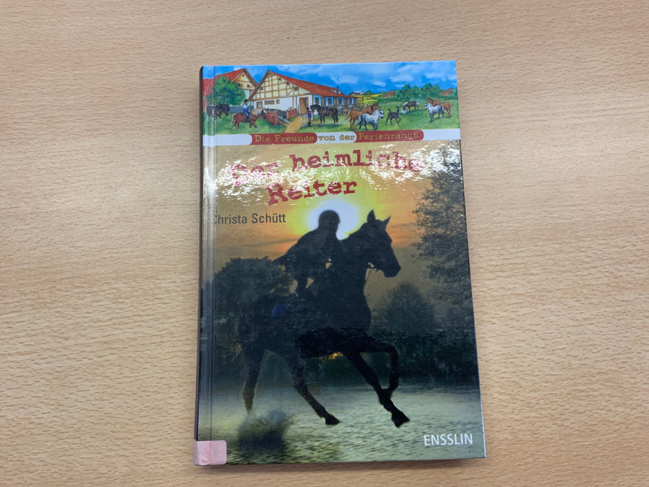 Ensslin Buch der heimliche Reiter Bunt