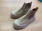 Stiefeletten 39 Beige und Grau