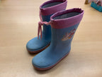 Gummistiefel 29 Blau und Rosa