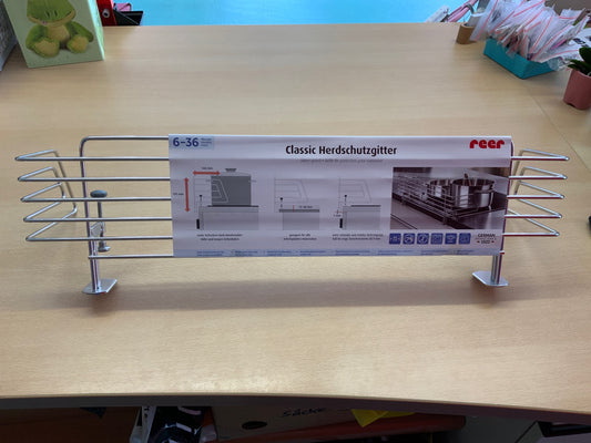 Reer Gitter für Herdschutz Silber