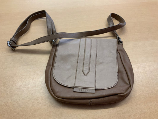 Esprit Umhängetasche Beige und Braun