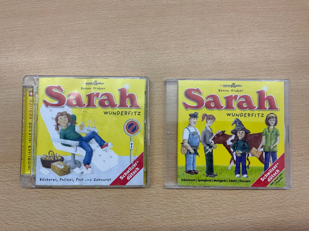  2 CD‘s Sarah Wunderfitz Gelb
