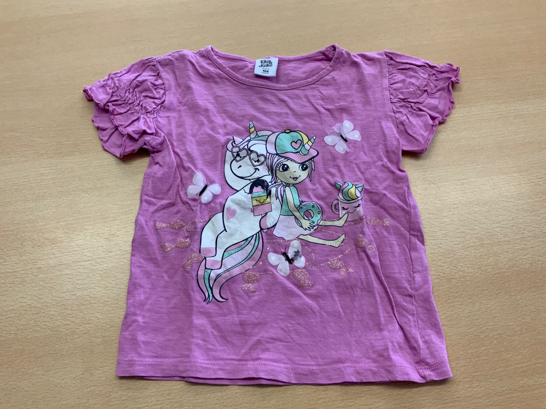 Kikikoko T-Shirt 104 Pink