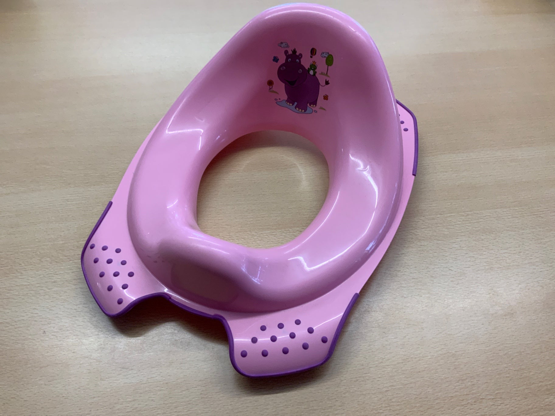 Toilettensitz für Kinder Lila und Pink