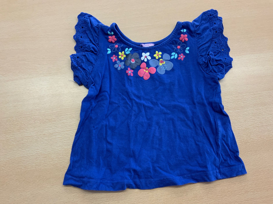T-Shirt 98/104 Blau