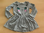 New Light Kleid 98/104 Grau