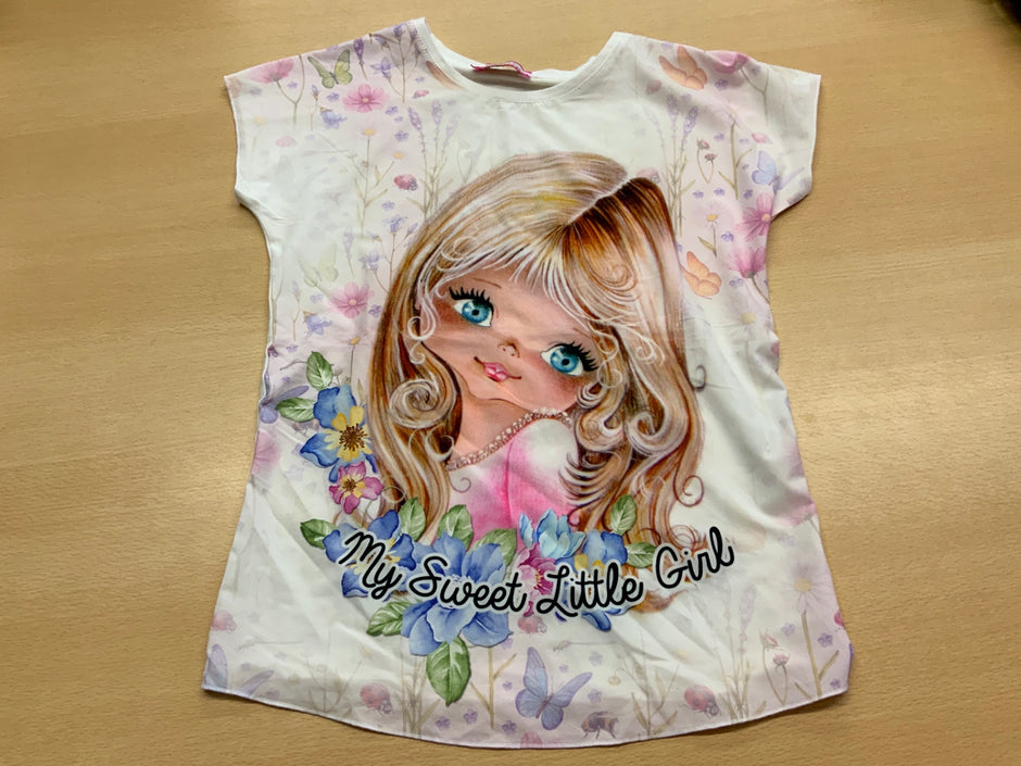 T-Shirt 128 Weiß