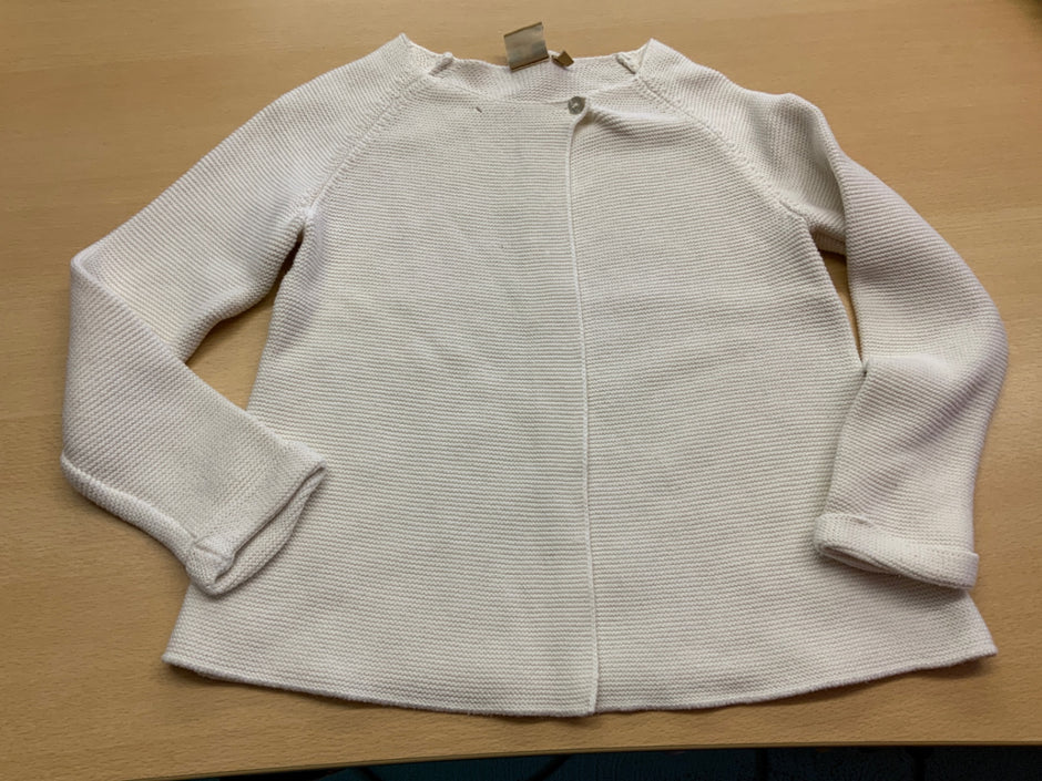 Strickjacke 122 Cremeweiß