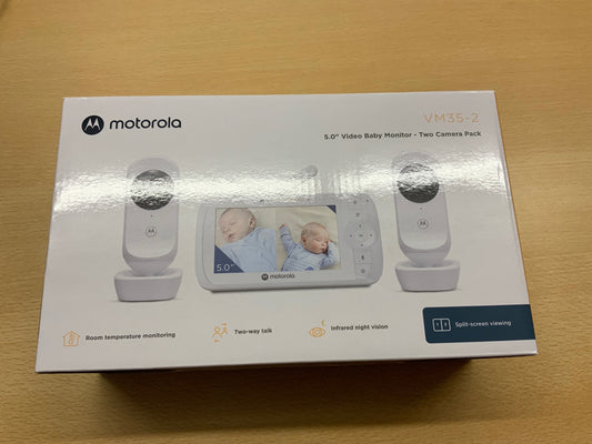 Motorola Video Baby Monitor Weiß