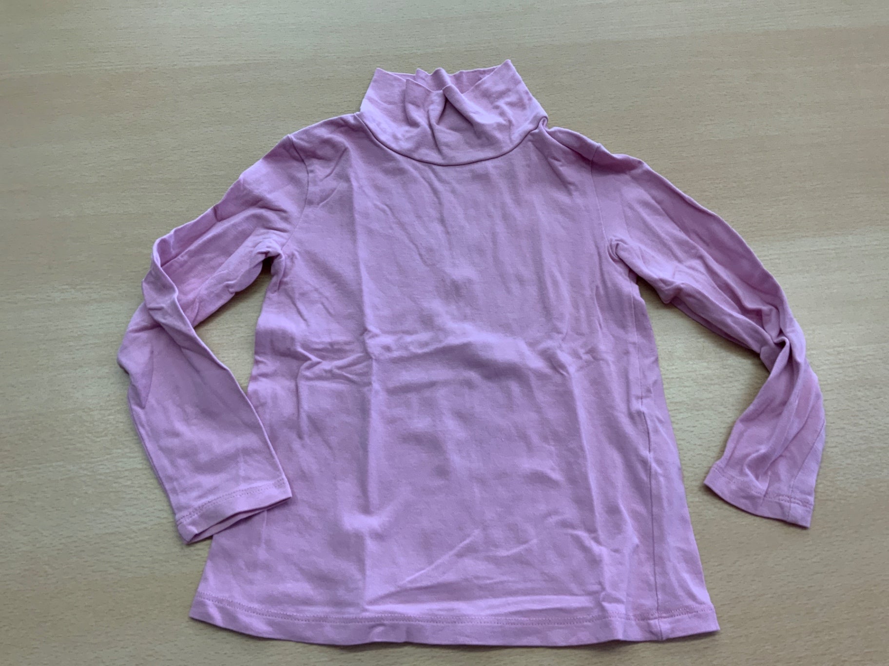 Rollkragenpullover 98/104 Lila