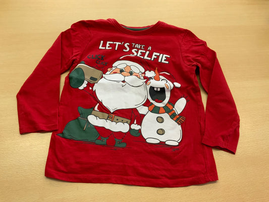  Langarmshirt 122 Rot