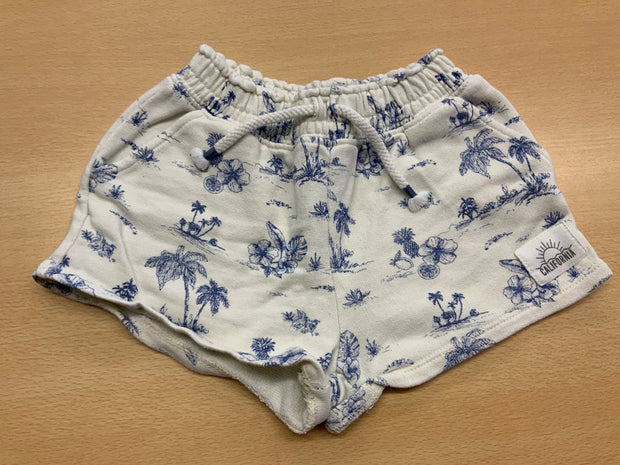 California Shorts 122 Weiß und Blau