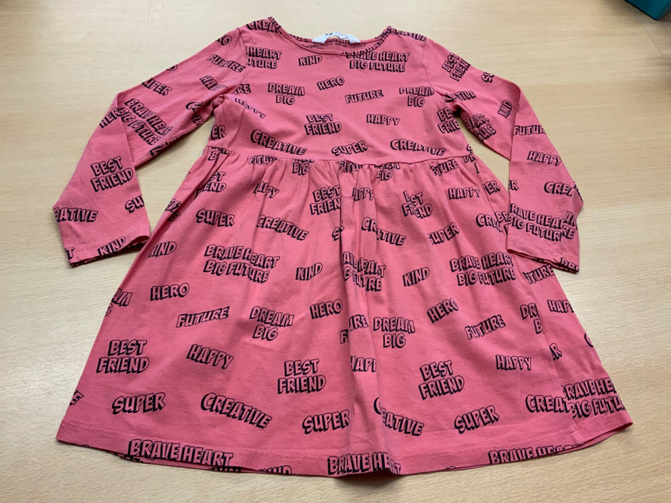  Kleid 110/116 Rosa