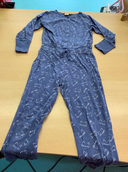 Pyjama 134/140 Blau