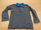 Poloshirt 110 Schwarz, Weiß, Blau