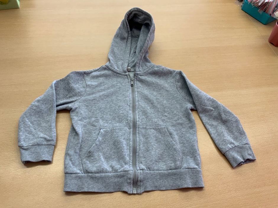 Sweatjacke 98/104 Grau