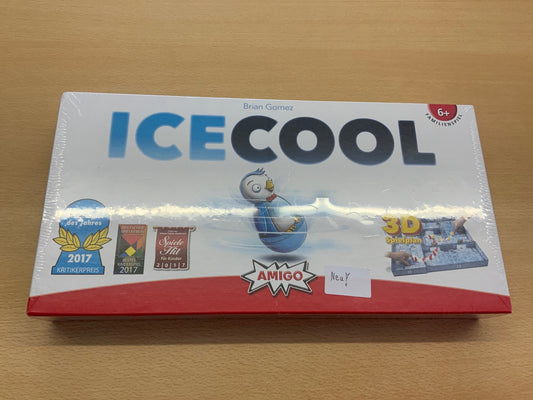 Amigo Brettspiel Icecool Mehrfarbig (hauptsächlich Weiß, Rot, Blau, Schwarz, Gelb)