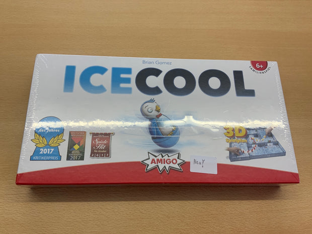 Amigo Brettspiel Icecool Mehrfarbig (hauptsächlich Weiß, Rot, Blau, Schwarz, Gelb)