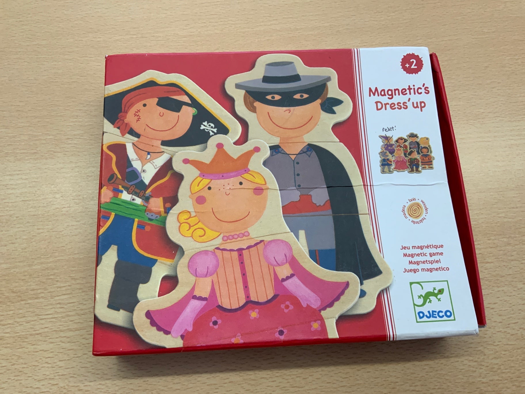 Djeco Magnetspiel Mehrfarbig