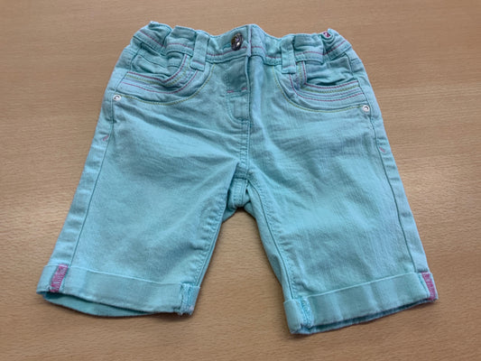 Kurze Hose 104 Hellblau