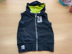  Ärmloses Hoodie 128 Dunkelblau