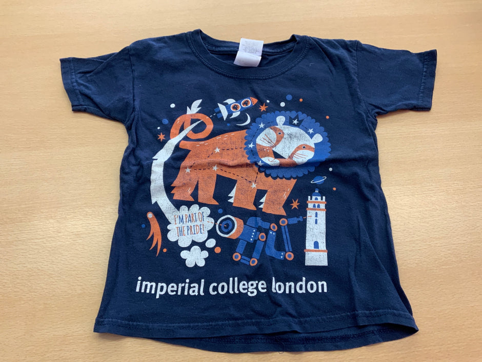 T-Shirt 110/116 Dunkelblau