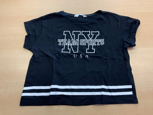 T-Shirt 146/152 Schwarz