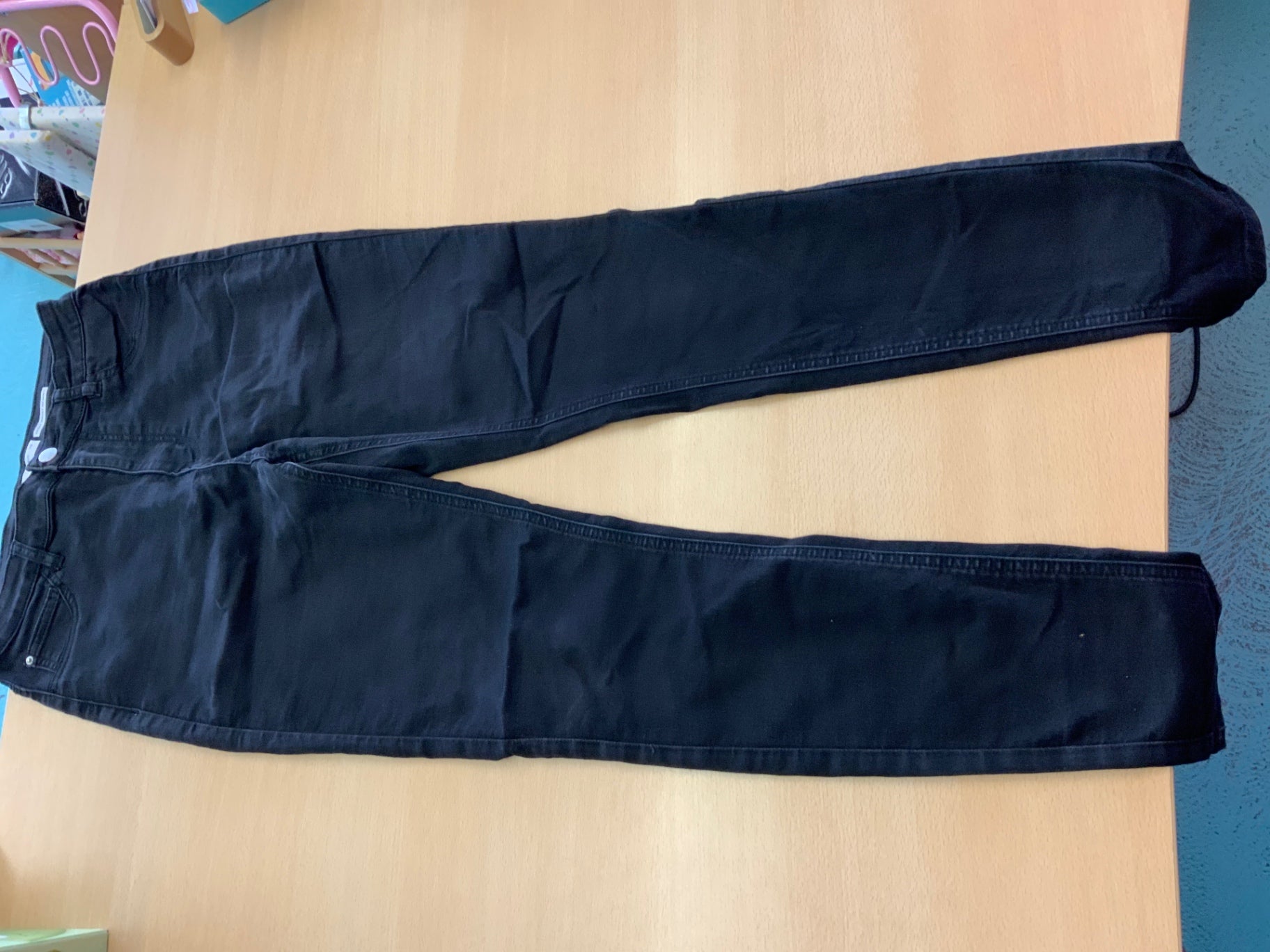 Jeans 38 Schwarz