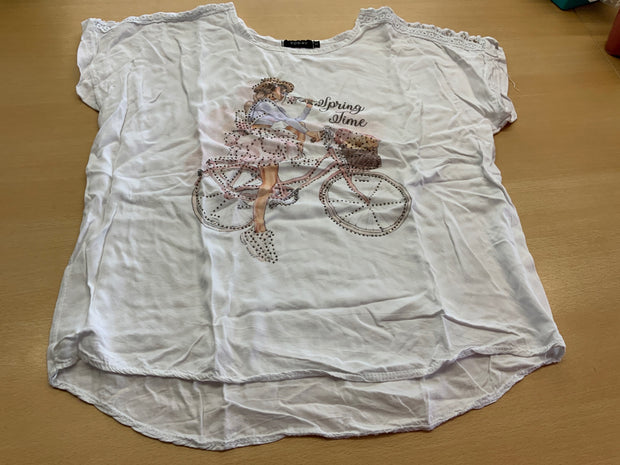 TODAY T-Shirt S Weiß