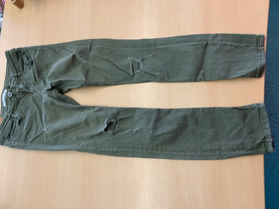 Jeans 36 Olivgrün