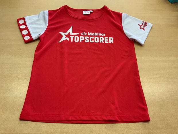 T-Shirt 164 Rot und Weiß