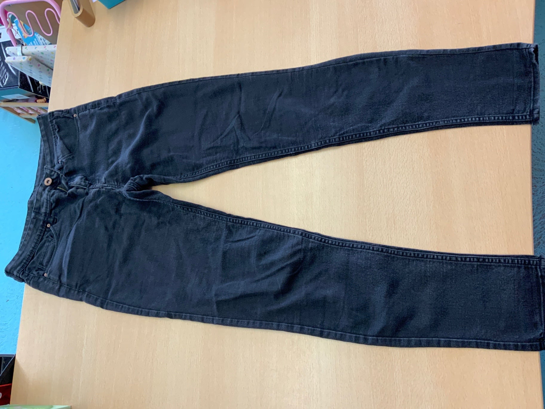 Jeans 38 Schwarz