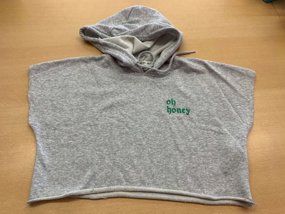 Kapuzenshirt XXS Grau