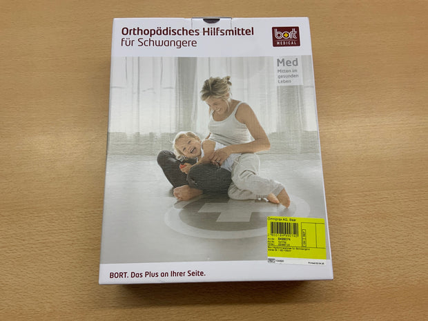 Bort Orthopädisches Hilfsmittel Schwangerschaftsgurt Weiß, Grau, Schwarz, Rot, Hautfarben