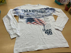 Sweatshirt M Weiß